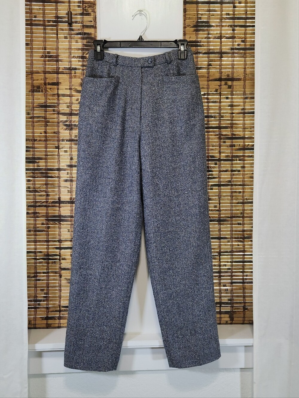 ✨ STUNNING Vintage Talbots Wool & Silk Herringbone Trousers ✨